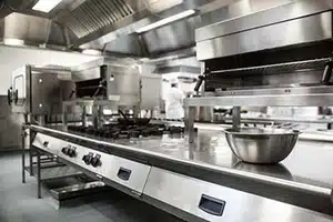 Ventilation system being installed in Calgary kitchen