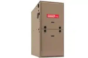 Calgary technician installing a new furnace