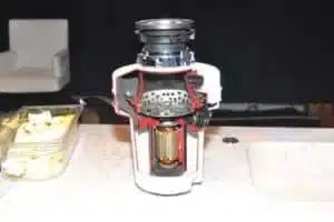 Modern garburator system installed in Calgary kitchen