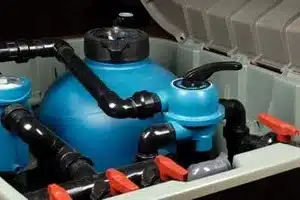 Under-sink reverse osmosis system in Calgary home
