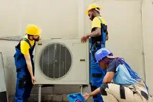 Retrofitting commercial HVAC system in Calgary office