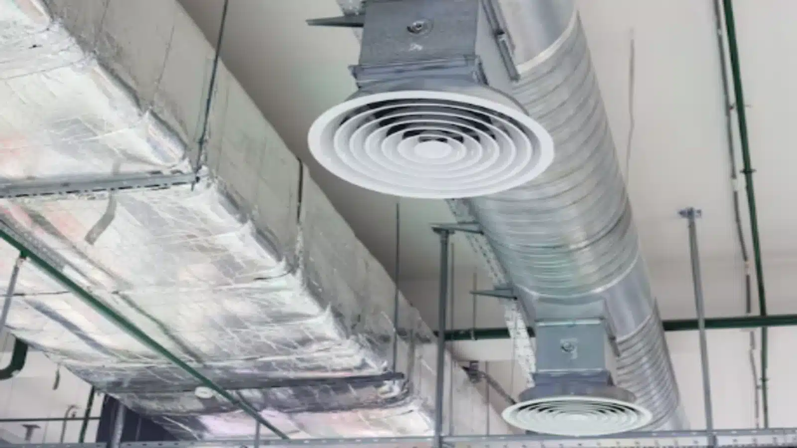 Technician providing emergency HVAC repair service in Calgary