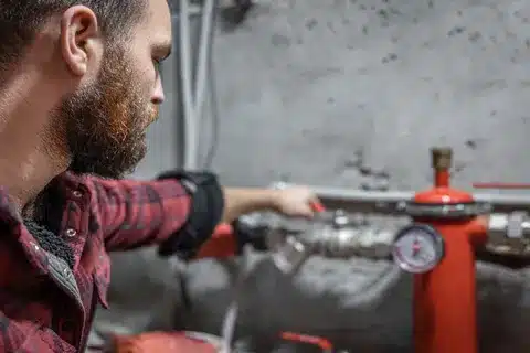 NFPA-compliant annual fire sprinkler testing