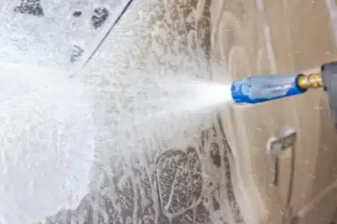 Car wash plumbing installation in Calgary