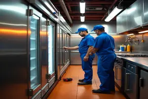 Walk-in cooler maintenance in Calgary