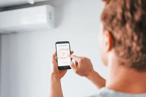 Installing smart AC thermostat in Calgary home
