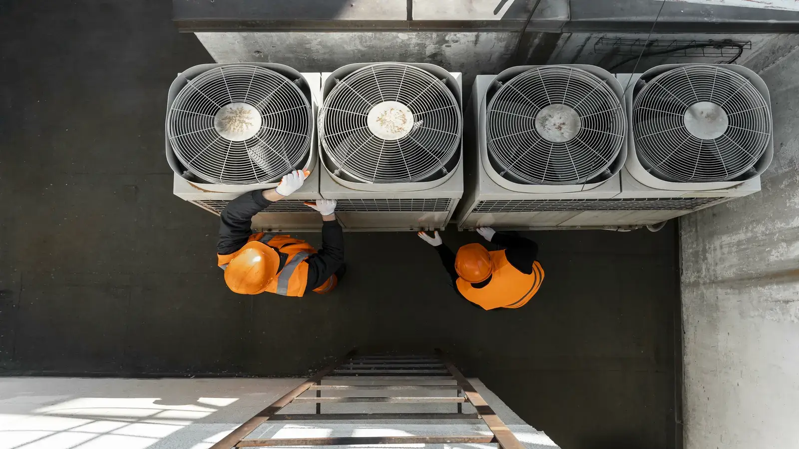 HVAC duct and fan ventilation install in Calgary
