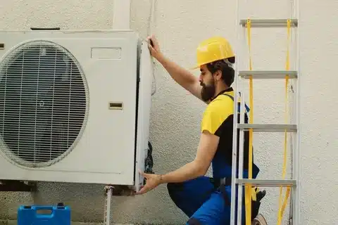 Calgary residential air conditioning unit tune-up